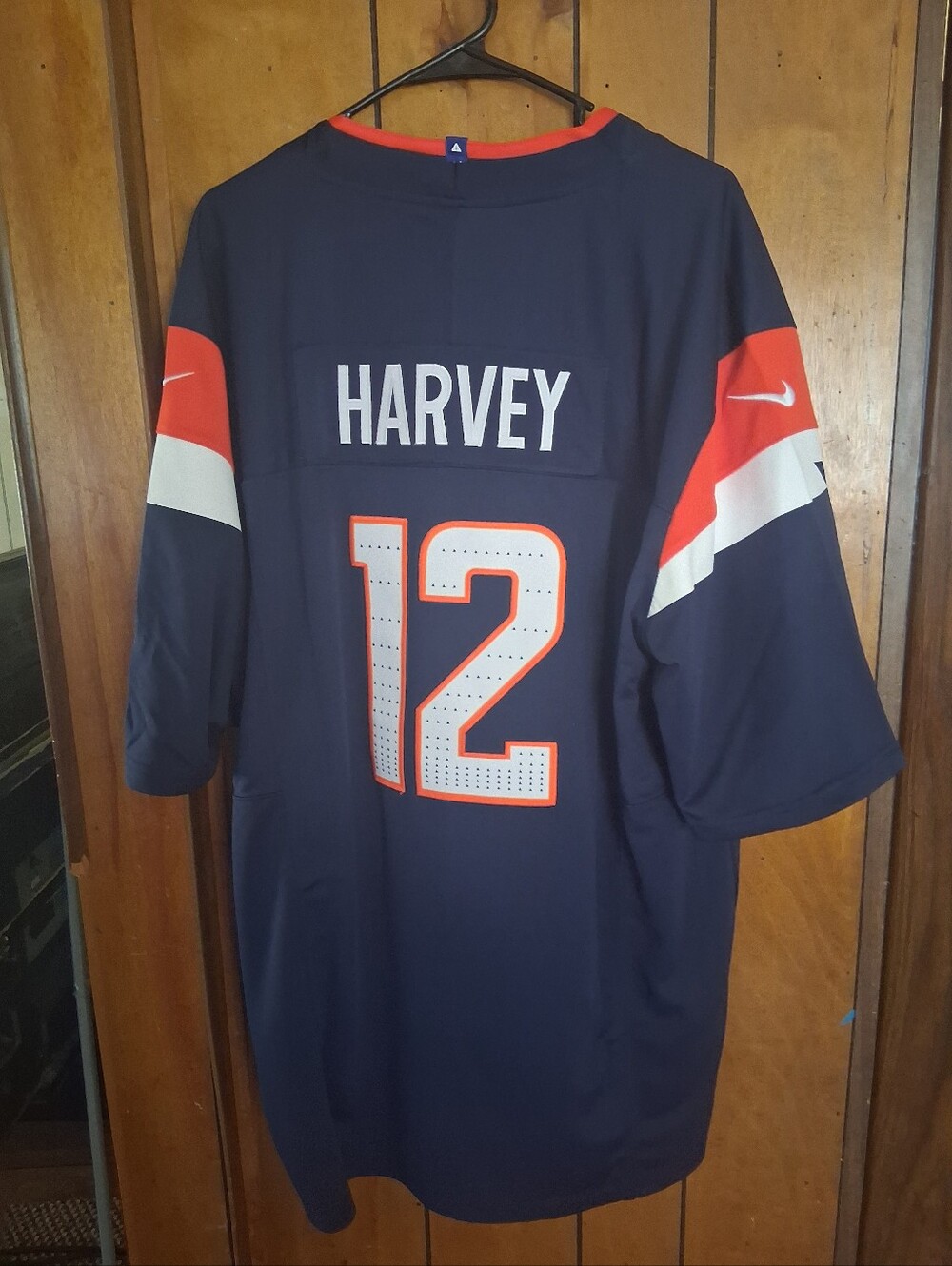 Mystery Football Card With RJ Harvey Denver Broncos XXL Jersey